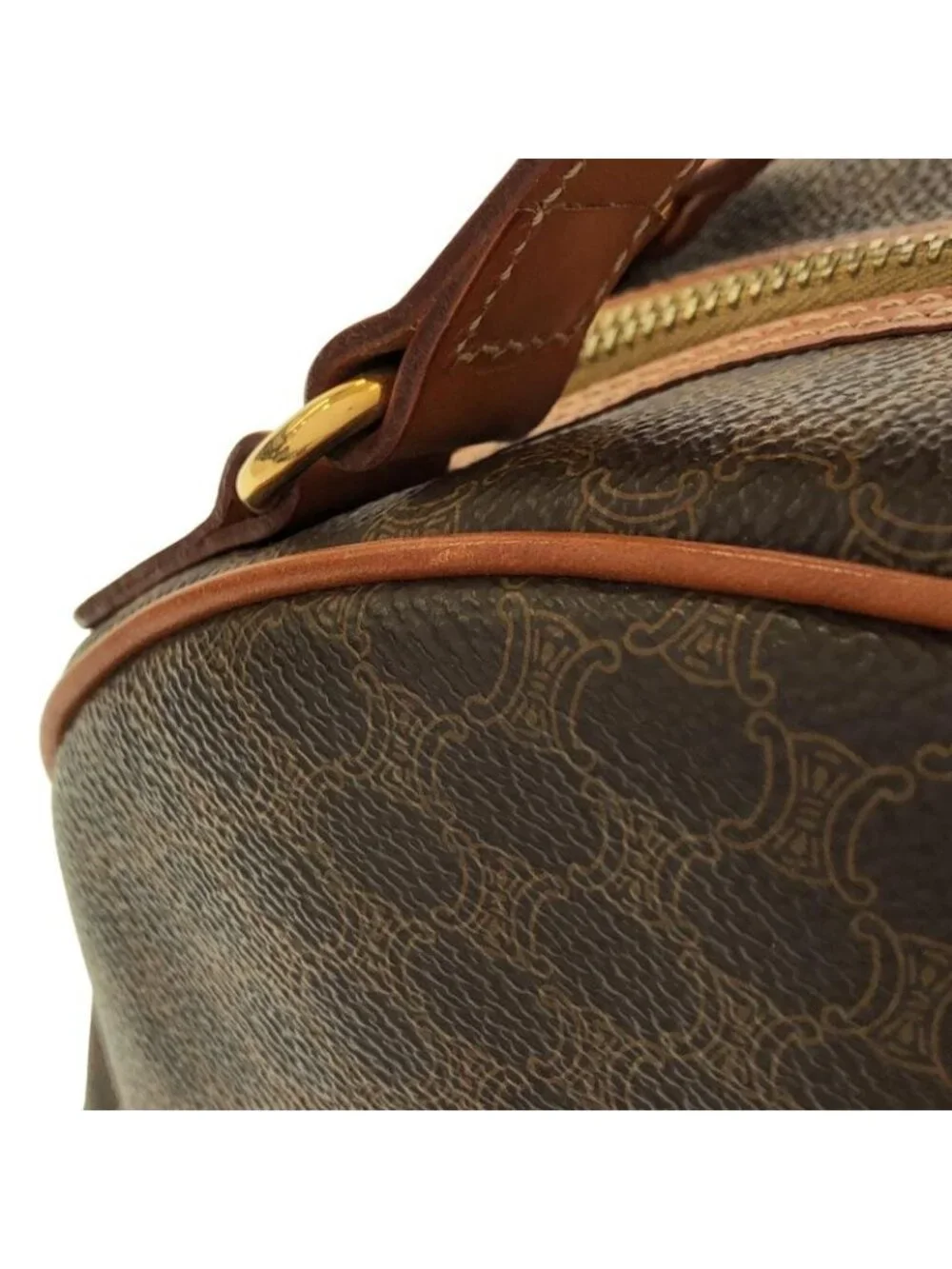 Celine Vintage Bag Handbag Brown - Picture 7 of 9